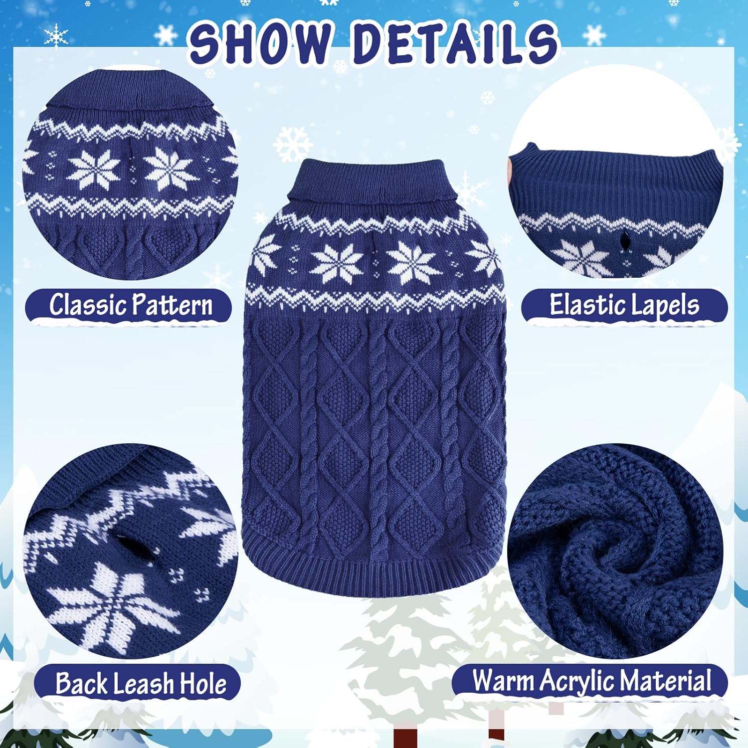 Cozy Dog Sweater for Cold Weather