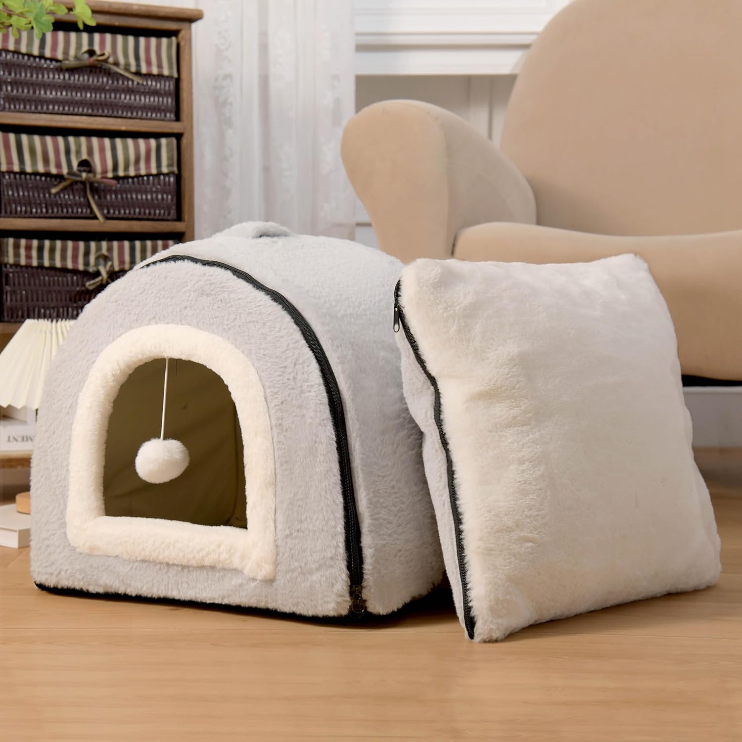 Cozy Cave Cat Bed